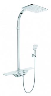 Душевая стойка Kludi Cockpit Discovery белый/хром 8020091-00